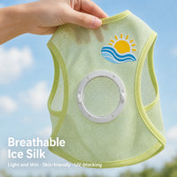 PetBreeze Pro — Ice Silk Cooling & Sun-Protection Vest