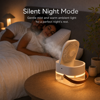 AeroMist Pro | 3-in-1 Cooling Fan, Humidifier & Ambient Light