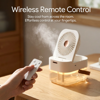 AeroMist Pro | 3-in-1 Cooling Fan, Humidifier & Ambient Light