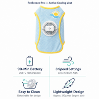 PetBreeze Pro — Ice Silk Cooling & Sun-Protection Vest