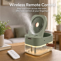 AeroMist Pro | 3-in-1 Cooling Fan, Humidifier & Ambient Light