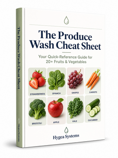 The Produce Wash Cheat Sheet