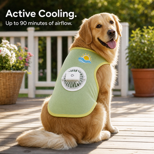 PetBreeze Pro — Ice Silk Cooling & Sun-Protection Vest